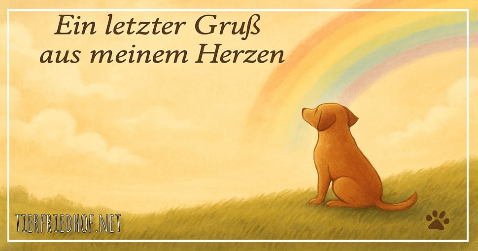 Ein letzter Gruß aus meinem Herzen