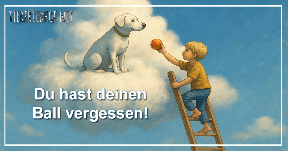 Du hast deinen Ball vergessen